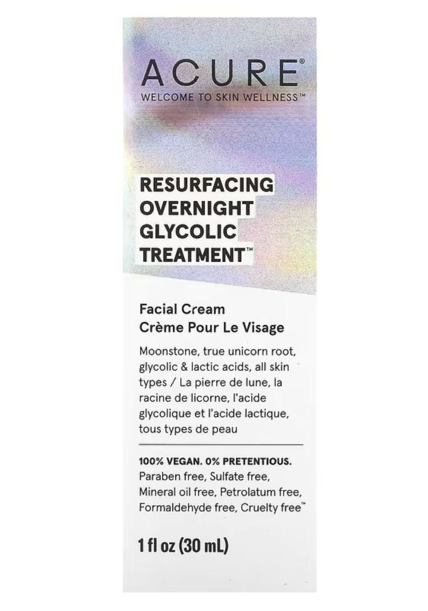 ACURE Resurfacing Overnight Glycolic Treatment