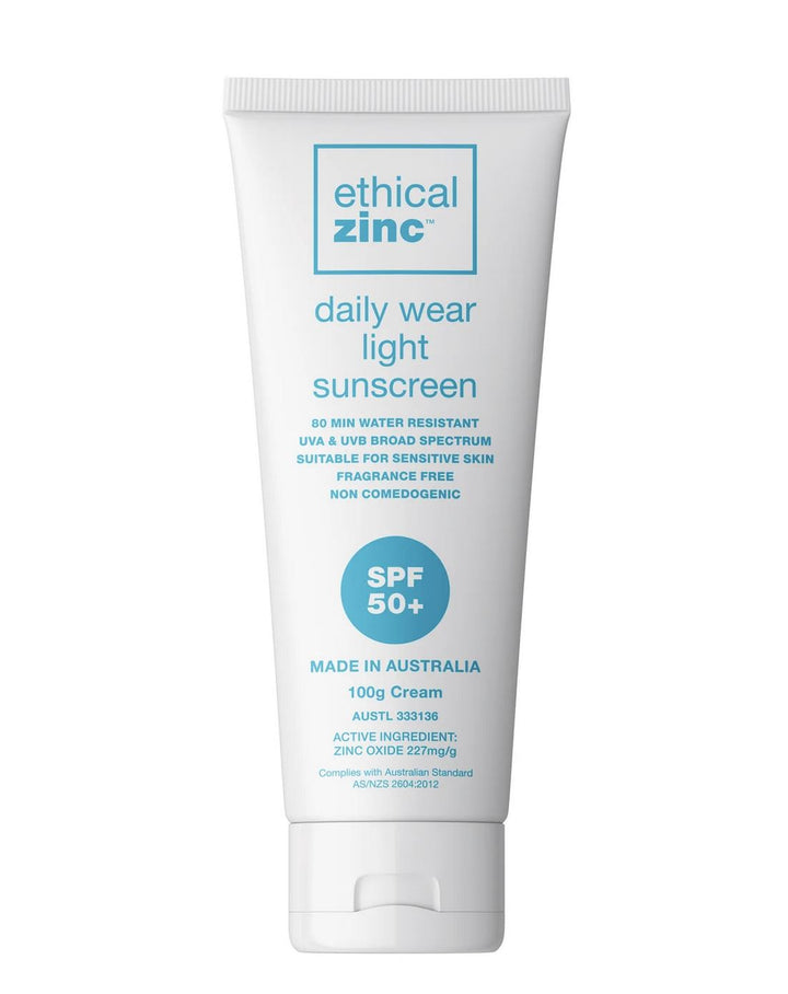 ETHICAL ZINC Daily Wear Light Sunscreen SPF50+