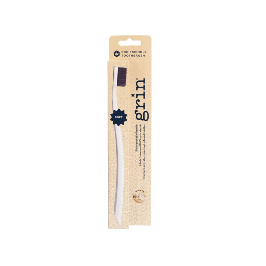 GRIN Soft Toothbrush - Ivory Desert