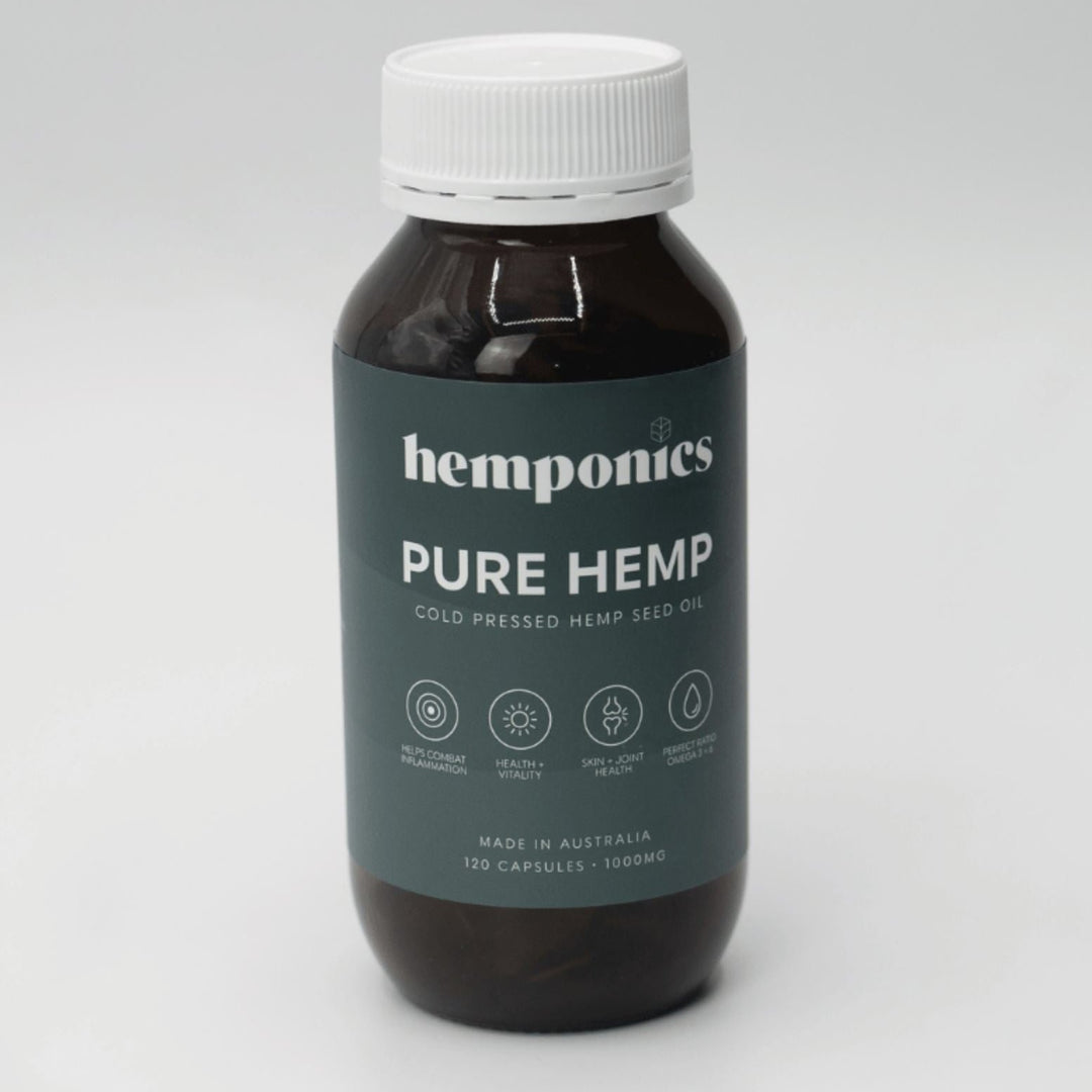 HEMPONICS Pure Hemp - Capsules