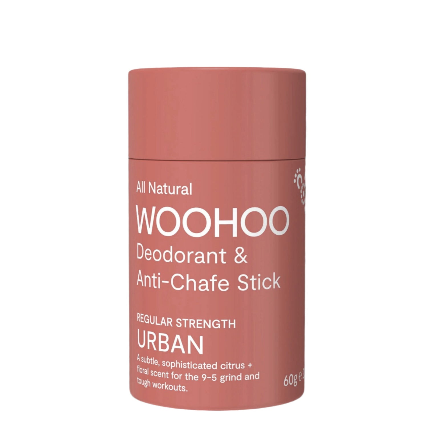 WOOHOO Deodorant & Anti-Chafe Stick (Urban)