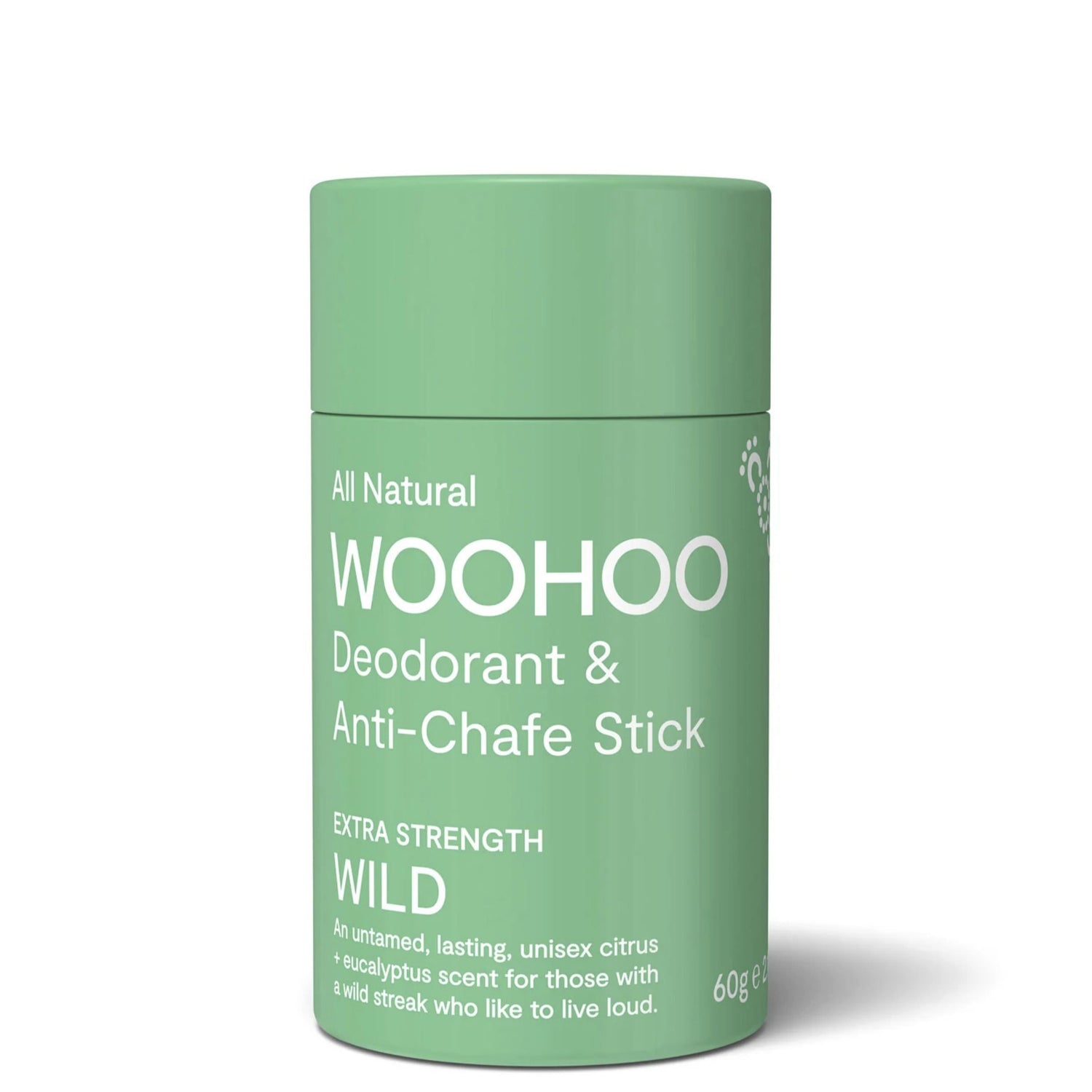 WOOHOO Deodorant & Anti-Chafe Stick (Wild)