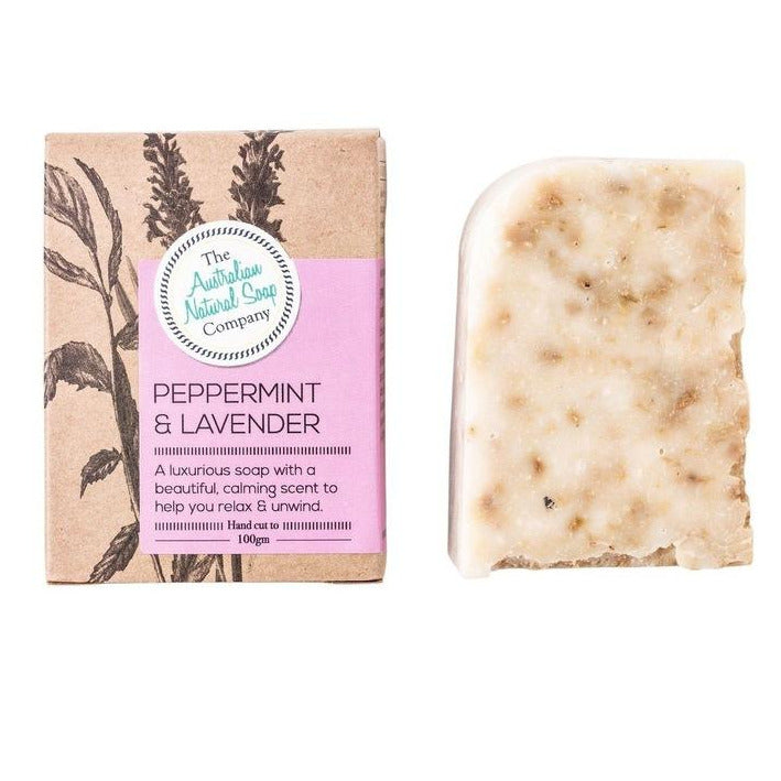 The ANSC Soap Bar - Peppermint & Lavender - Lavender Living